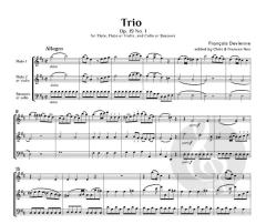 Trio op. 19 No. 1 von François Devienne 