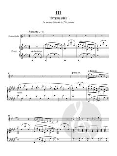 Sonata for Clarinet and Piano von Graham Lyons 