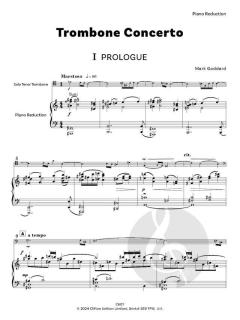 Trombone Concerto op. 65 von Mark Goddard 