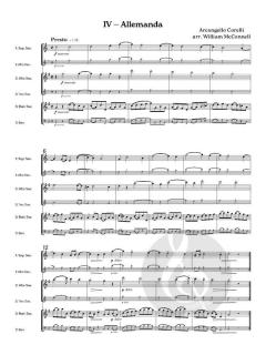 Baroque Saxes 3 von Arcangelo Corelli (Download) 