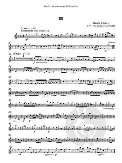 Baroque Saxes 4 von Henry Purcell (Download) 