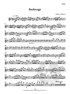 Badinage for Flute, Oboe and Bassoon von Jeffery Wilson 