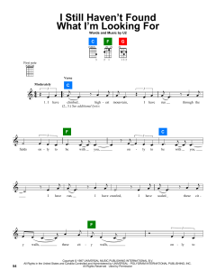 I Still Haven't Found What I'm Looking For von U2 (Download) 