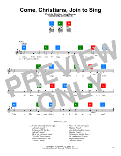 Come, Christians, Join To Sing von Traditional (Download) 