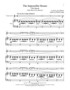 The Impossible Dream von Mitch Leigh (Download) 
