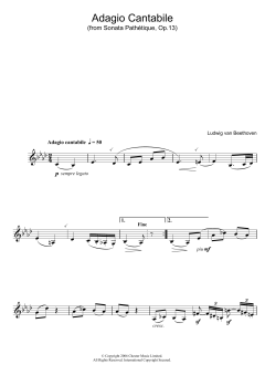Adagio Cantabile from Sonate Pathetique Op.13 (Download) 