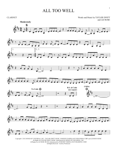 All Too Well von Taylor Swift (Download) 