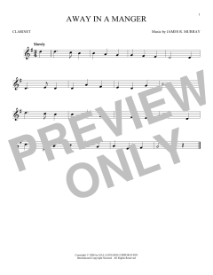 Away In A Manger von John T. McFarland (Download) 