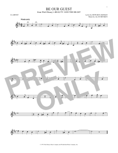 Be Our Guest von Alan Menken (Download) 