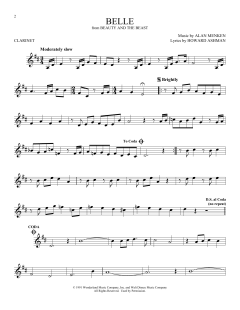 Belle von Alan Menken (Download) 