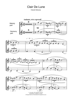 Clair De Lune von Claude Debussy (Download) 