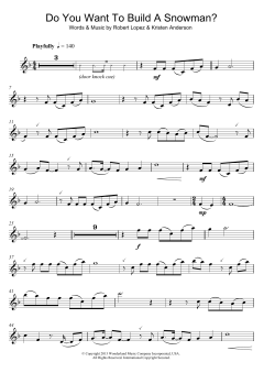 Do You Want To Build A Snowman? von Robert Lopez (Download) 