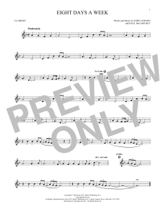 Eight Days A Week von The Beatles (Download) 