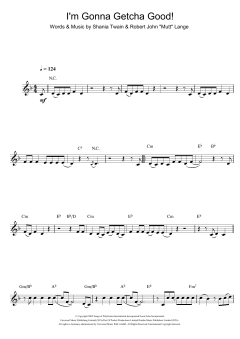 I'm Gonna Getcha Good! von Shania Twain (Download) 