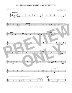 I'm Spending Christmas With You von Tom Occhipinti (Download) 