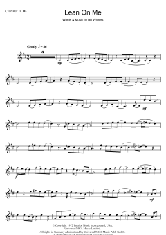 Lean On Me von Bill Withers (Download) 