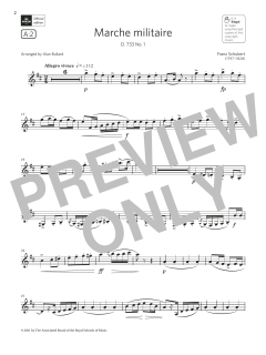 Marche militaire, D. 733 No. 1  von Franz Schubert (Download) 