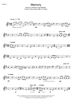 Memory von Andrew Lloyd Webber (Download) 