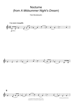 Nocturne von Felix Mendelssohn (Download) 