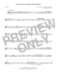 Papa Was A Rollin' Stone von The Temptations (Download) 