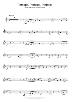 Perhaps, Perhaps, Perhaps von Osvaldo Farres (Download) 
