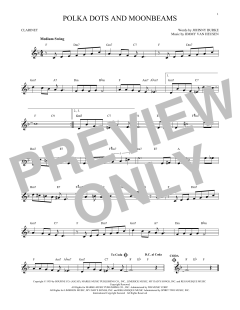 Polka Dots And Moonbeams von Johnny Burke (Download) 