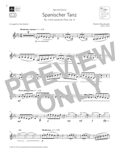 Spanischer Tanz von Moritz Moszkowski (Download) 