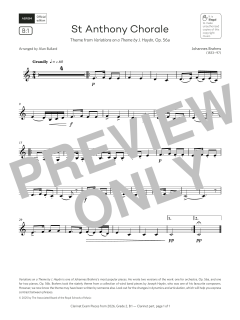 St Anthony Chorale von Johannes Brahms (Download) 
