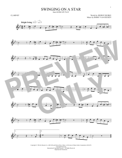 Swinging On A Star von Johnny Burke (Download) 