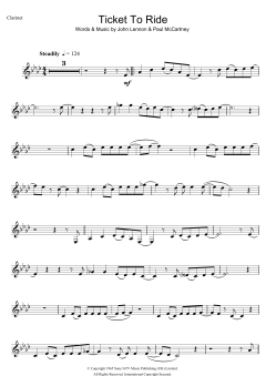 Ticket To Ride von The Beatles (Download) 