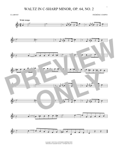 Waltz In C-Sharp Minor, Op. 64, No. 2 (Download) 