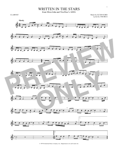 Written In The Stars von Tim Rice (Download) 