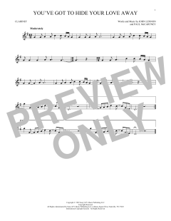You've Got To Hide Your Love Away von The Beatles (Download) 