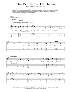 The Bottle Let Me Down von Merle Haggard (Download) 