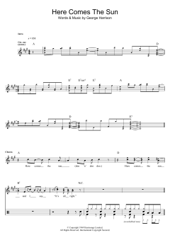 Here Comes The Sun von The Beatles (Download) 