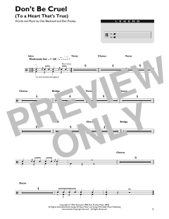 Don't Be Cruel von Elvis Presley (Download) 