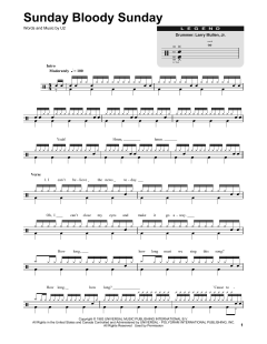 Sunday Bloody Sunday von U2 (Download) 