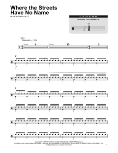 Where The Streets Have No Name von U2 (Download) 