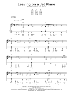 Leaving On A Jet Plane von John Denver (Download) 