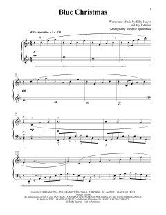 Blue Christmas von Elvis Presley (Download) 