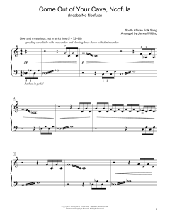 Come Out Of Your Cave, Ncofula von South African folk song (Download) 
