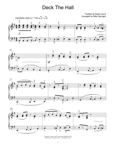 Deck The Hall von Traditional Welsh Carol (Download) 