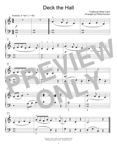 Deck The Hall von Fred Kern (Download) 