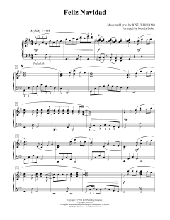 Feliz Navidad von José Feliciano (Download) 