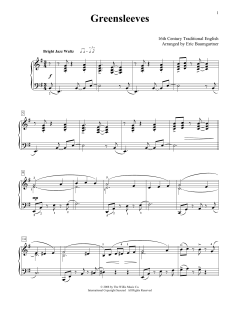 Greensleeves von Traditional English Folksong (Download) 