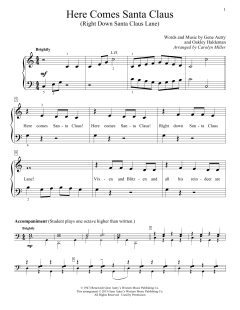 Here Comes Santa Claus von The Carpenters (Download) 