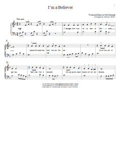I'm A Believer von The Monkees (Download) 