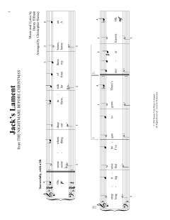 Jack's Lament von Danny Elfman (Download) 