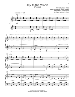 Joy To The World von Isaac Watts (Download) 