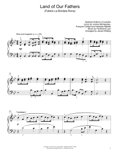 Land Of Our Fathers von Ferdinand Laur (Download) 